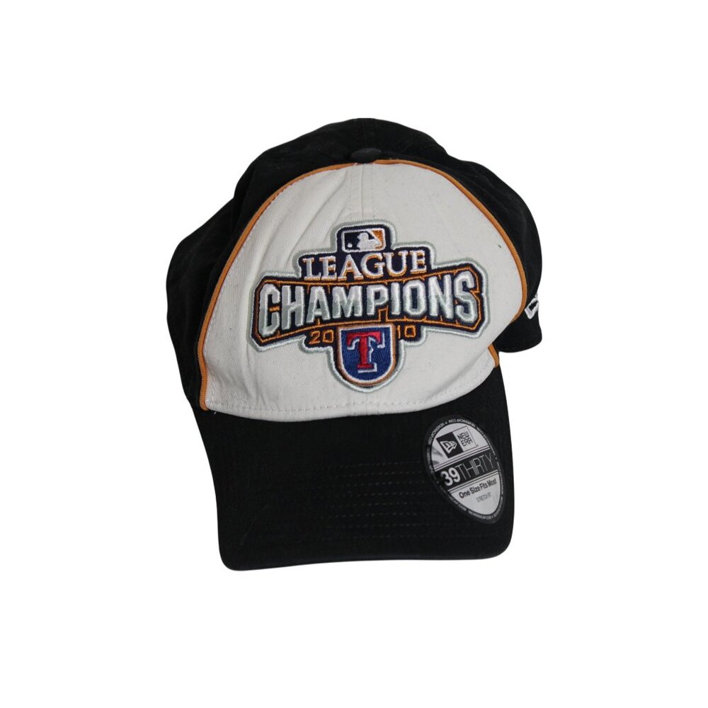 New Era 39Thirty MLB Authentic‎ Texas Rangers 2010 World Series Baseball Cap Hat